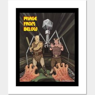 Phage From Below! Posters and Art